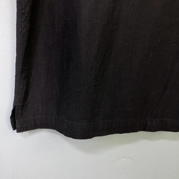 Jane Ashley Petite Black Embroidered Flamingo Palm Trees Sequined Beaded Size PL - Picture 13 of 13